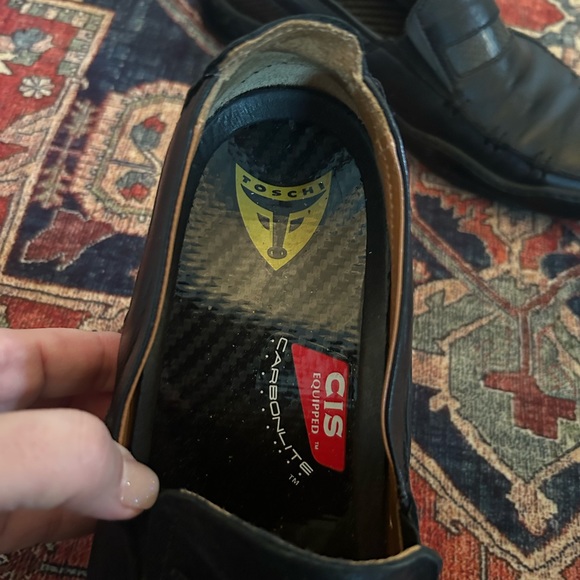 Michael Mach CIS Carbonlite Black Leather Driving Shoes, Size 8.5 - Picture 4 of 4